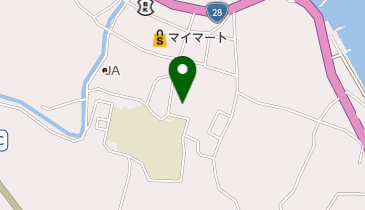 中之町公民館の地図画像