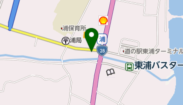豊ポンプ水設の地図画像