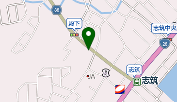 萩美容室の地図画像