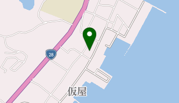 理容有村の地図画像
