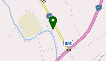 淡路市 生穂会館の地図画像