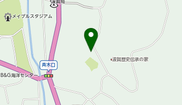 波賀文化創造センターの地図画像