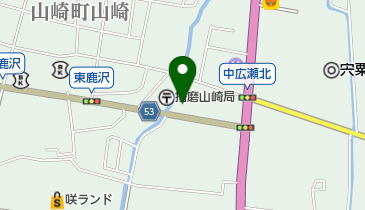 きもの浪漫たなかの地図画像