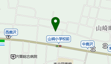 高野安ふとん店の地図画像