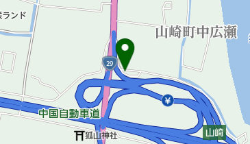 山陽ペイントの地図画像