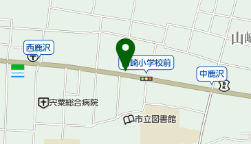 日本基督教団山崎教会の地図画像