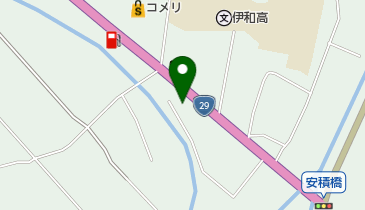安垣理容の地図画像
