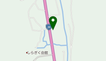 さぬきうどん山水の地図画像