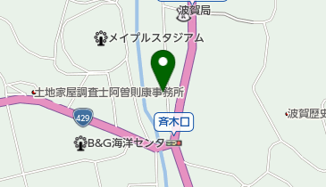 二葉食堂の地図画像