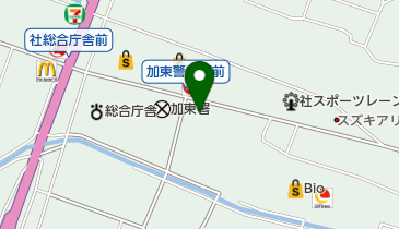 あび写真館の地図画像