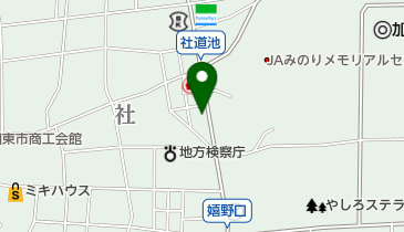藤井デンキの地図画像