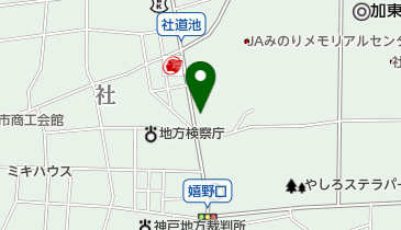 中央ゼミナール社校の地図画像