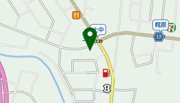 美容室チア・フルの地図画像