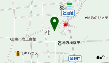 法蓮寺の地図画像