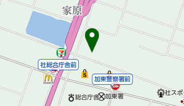 美容室ビィシャインYashiroの地図画像