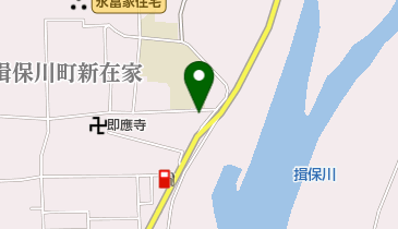 ハリマ硝子店の地図画像