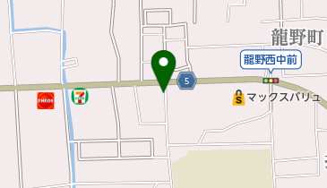 ヤスハラ家具店の地図画像