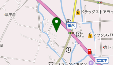 フジ展装の地図画像