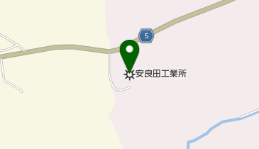 株式会社安良田工業所竜の工場の地図画像