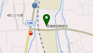 西播建設高等技能学校の地図画像