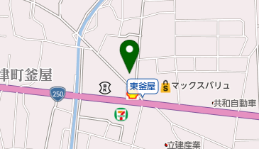 きもののにしだの地図画像