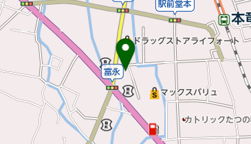 ふくや呉服店の地図画像