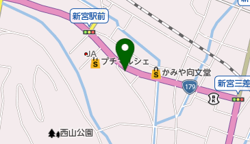 ふじわら呉服店の地図画像