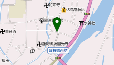 溝口呉服店の地図画像