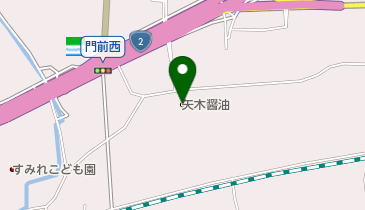 矢木醤油株式会社の地図画像