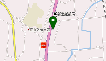 井上自動車工業株式会社の地図画像