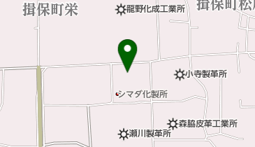 石本皮革工業所の地図画像