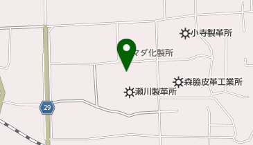 シマダ化製所の地図画像