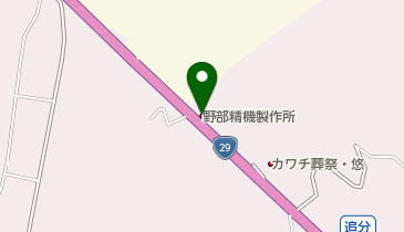 株式会社野部精機製作所の地図画像