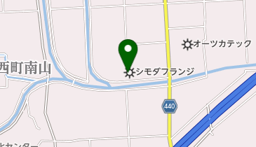 シモダフランジ株式会社竜野工場の地図画像