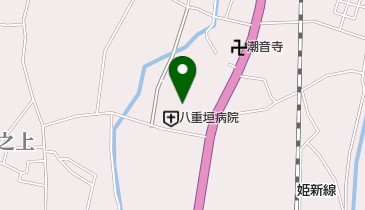 八重垣病院の地図画像