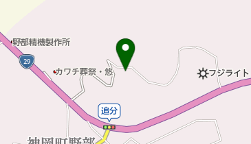 太市共同牧場組合の地図画像