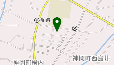 わたや薬局横内店の地図画像