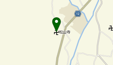 松山寺の地図画像