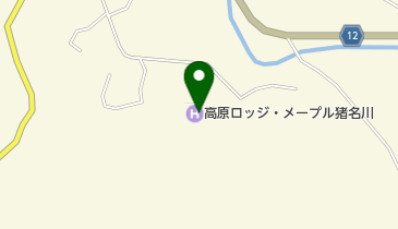 高原ロッジ・メープル猪名川の地図画像