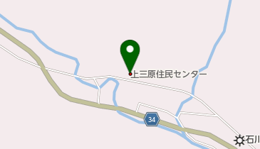 多可町立 上三原住民センターの地図画像