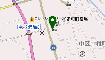 みのり農協 中町支店の地図画像
