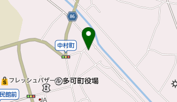 松本美容室の地図画像