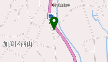 高田理容店の地図画像