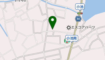 田辺精肉店の地図画像