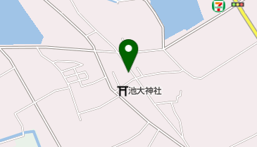 大路食料品店の地図画像