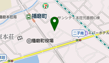 AMI美容室の地図画像