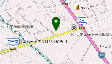 ヘアーズガールの地図画像