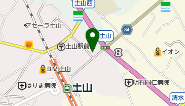 ゆりのき薬局土山店の地図画像