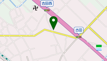 バーバーショップ河井の地図画像