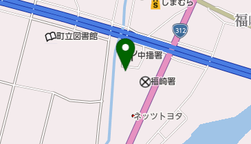 有限会社福崎運送の地図画像